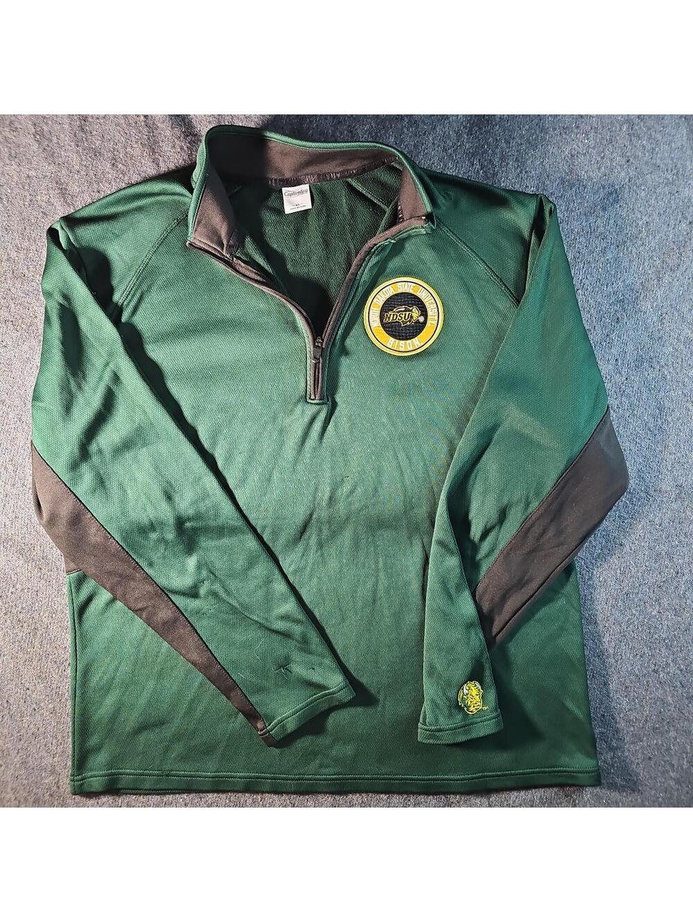 North Dakota State University NDSU Bison 1/4 Zip XL